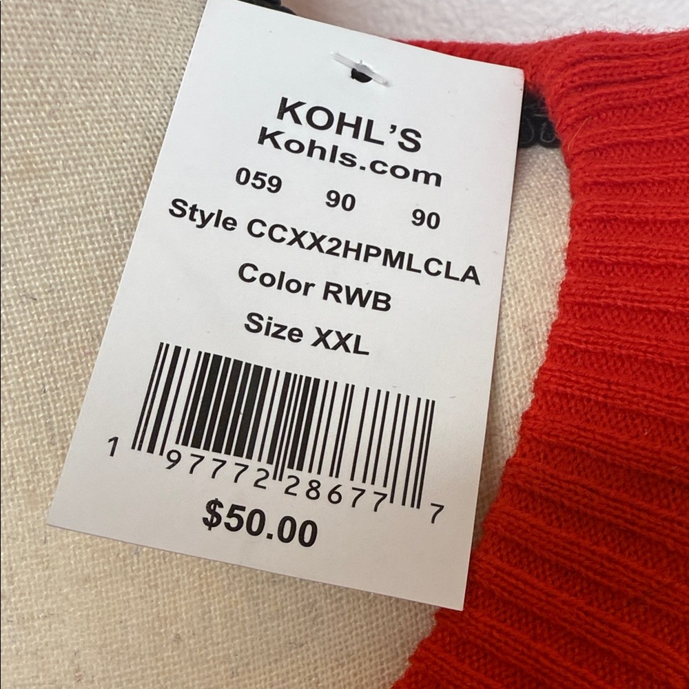 Christmas Coca-Cola Red Polar Bear Sweater - Picture 3 of 3